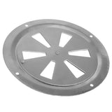 Round Butterfly Ventilator Vent Cover Stainless 5" Cabin Hardware Parts