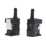 2pcs 6mm Plastic Marine Female Fuel Tank Connector for Yamaha Outboard Fuel Tank - Aladdin Shoppers