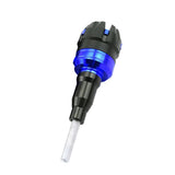 Maxbell Motorcycle CNC Aluminum Alloy Engine Protection Against Collider Blue - Aladdin Shoppers