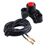 Maxbell 2pcs Motorcycle ATV 22mm Handlebar Engine Kill Stop Start Button Switches