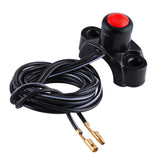 Maxbell 2pcs Motorcycle ATV 22mm Handlebar Engine Kill Stop Start Button Switches