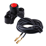 Maxbell 2pcs Motorcycle ATV 22mm Handlebar Engine Kill Stop Start Button Switches
