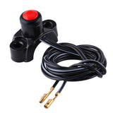 Maxbell 2pcs Motorcycle ATV 22mm Handlebar Engine Kill Stop Start Button Switches