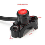 Maxbell 2pcs Motorcycle ATV 22mm Handlebar Engine Kill Stop Start Button Switches