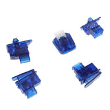 Maxbell 2 Sets Scooter Start Horn Turn Signal Headlight High Low Switch Housing Caps