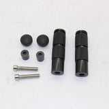Maxbell 2 Set Universal CNC Motorcycle Scooter Dirt Bike ATV Footrests Foot Pegs