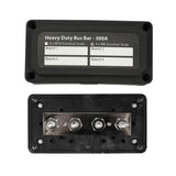 3xHeavy Duty 4 Way Bus Bar/Power Distribution Box for Screw On Cover 300A