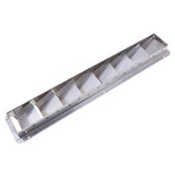 Maxbell 4Pcs Stainless Steel Marine Boat Louver Air Vent 8 Slots Ventilation 427mm