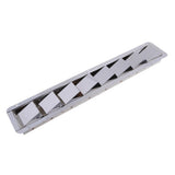 Maxbell 2Pcs Stainless Steel Marine Boat Louver Air Vent 8 Slots Ventilation 427mm