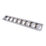 Maxbell 4Pcs Stainless Steel Marine Boat Louver Air Vent 8 Slots Ventilation 427mm