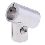 Maxbell 4Pcs 22mm Boat Handrail Fitting 60 Degree Tee 3 Way - 316 Stainless Steel