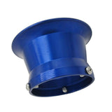 Maxbell 50mm Air Filter Interface Cup for 24/26/28/30mm Motorcycle Carb Silver Blue