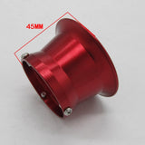 Maxbell 50mm Air Filter Interface Cup for 24/26/28/30mm Motorcycle Carb Red Blue