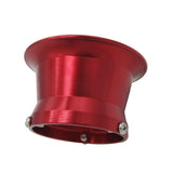 Maxbell 50mm Air Filter Interface Cup for 24/26/28/30mm Motorcycle Carb Red Silver