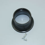 Maxbell 50mm Air Filter Interface Cup for 24/26/28/30mm Motorcycle Carb Silver Black