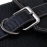 Maxbell 2x Motorbike Leather Swing Arm Pannier Saddle Bag Alligator Emboss Black - Aladdin Shoppers