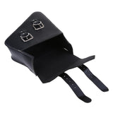 Maxbell 2x Motorbike Leather Swing Arm Pannier Saddle Bag Alligator Emboss Black - Aladdin Shoppers