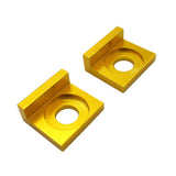 Maxbell 15mm Chain Adjuster Tensioner Block for Dirt Bike Motorcycle Gold & Red