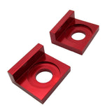 Maxbell 15mm Chain Adjuster Tensioner Block for Dirt Bike Motorcycle Gold & Red
