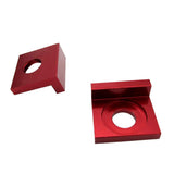 Maxbell 15mm Chain Adjuster Tensioner Block for Dirt Bike Motorcycle Blue & Red