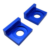 Maxbell 15mm Chain Adjuster Tensioner Block for Dirt Bike Motorcycle Blue & Red