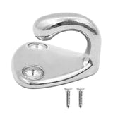 Maxbell 3pcs Marine Grade Stainless Steel Boat Hook Coat and Hat Hook Wall Mount