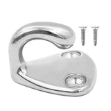 Maxbell 3pcs Marine Grade Stainless Steel Boat Hook Coat and Hat Hook Wall Mount