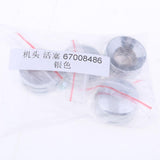 Maxbell Maxbell Motorcycle Screw Cap Screw Cover for Harley Softail Dyna Sportster Silver