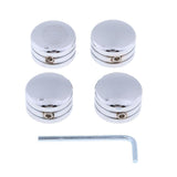 Maxbell Motorcycle Screw Cap Screw Cover for Harley Softail Dyna Sportster Silver - Aladdin Shoppers