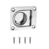 Maxbell 2pcs Stainless Steel Marine Boat Flush Pull Locker Hatch Latch Lift Handle