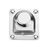 Maxbell 2pcs Stainless Steel Marine Boat Flush Pull Locker Hatch Latch Lift Handle