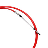 Maxbell 2Pcs 15Ft Throttle Shift Control Cable for Yamaha Outboard Red & Black