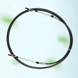 4PCs Universal Throttle Cable for Boat Motor Control Lever 13FT/11FT - Black