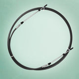 Maxbell 2Pcs 16Ft Throttle Shift Control Cable for Yamaha Outboard Red & Black