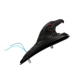 Maxbell 2x Motorcycle Front Fender Light Eagle Face Ornament Eyes Light Frame