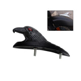 Maxbell 2x Motorcycle Front Fender Light Eagle Face Ornament Eyes Light Frame
