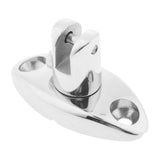 4pcs Marine Grade 316 Stainless Steel Boat Bimini Top Swivel Deck Hinge