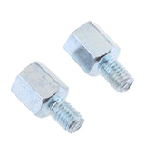 Maxbell Motorcycle Rearview Mirror 8mm Postive to 8mm Postive Thread Adapter Screw