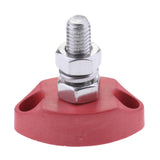 Maxbell Junction Block Power Post Set Insulated Terminal Stud Black Red 6mm