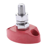 Maxbell Junction Block Power Post Set Insulated Terminal Stud Black Red 6mm