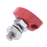Maxbell Junction Block Power Post Set Insulated Terminal Stud Black Red 8mm