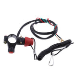 Maxbell 2x Universal Boat Outboard Engine Stop Safety Kill Switch Tether Cord