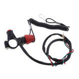Maxbell 2x Universal Boat Outboard Engine Stop Safety Kill Switch Tether Cord