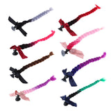 Maxbell 23.6" Gradient Ramp Helmet Braids / Ponytail Motorcycle Bike Helmet Hair 1