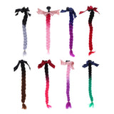 Maxbell 23.6" Gradient Ramp Helmet Braids / Ponytail Motorcycle Bike Helmet Hair 1