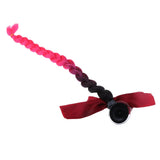 Maxbell 23.6" Gradient Ramp Helmet Braids / Ponytail Motorcycle Bike Helmet Hair 1