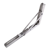 Maxbell 2pcs 304 Stainless Steel Folding Boat Bench Shelf Table Bracket 12"
