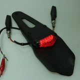 Maxbell Motorcycle Rear Fender LED Brake Tail Light For Enduro Trial Bike XR400