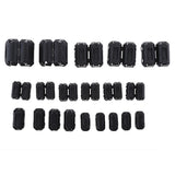 Maxbell 20x Noise Suppressor RFI EMI Cable Clip for 3mm/ 5mm/ 7mm/ 9mm/ 13mm Cables