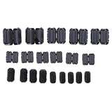Maxbell 20x Noise Suppressor RFI EMI Cable Clip for 3mm/ 5mm/ 7mm/ 9mm/ 13mm Cables